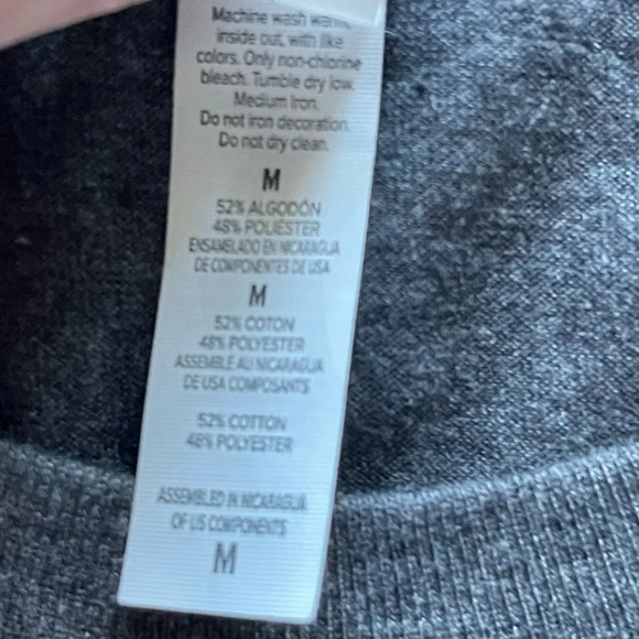 Pumpkin spice & hocus pocus & leggings & cozy sweaters graphic tee gray medium - Picture 7 of 9